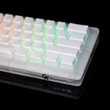 Gamakay K61 pro RGB programable 60% gasket mout triple modes connection mechanical keyboard