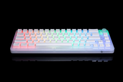 GamaKay LK67 65% GamaKay Switch Triple Mode Mechanical Gaming Keyboard with PBT Double-shot Pudding Keycaps