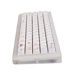 GamaKay k61pro 60 percent mechanical keyboard with weather keycaps