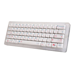 GamaKay k61pro 60 percent mechanical keyboard with weather keycaps
