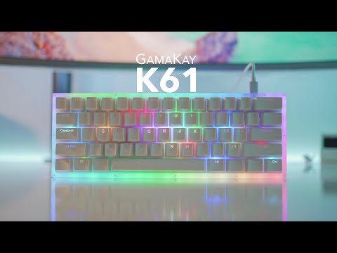 This is the review to Gamakay K61, in the video will unbox the k61, and review this 60 percent mechanical keyboard from  how does it looks like, the layout, the function of  modification  RGB  light effect to the asmr of the keyboard. Hope you will enjoy the asmr after moding the gateron yellow switch.