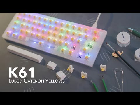 GamaKay K61 60% Mechanical Keyboard-Hotswappable RGB Gaming Keyboard